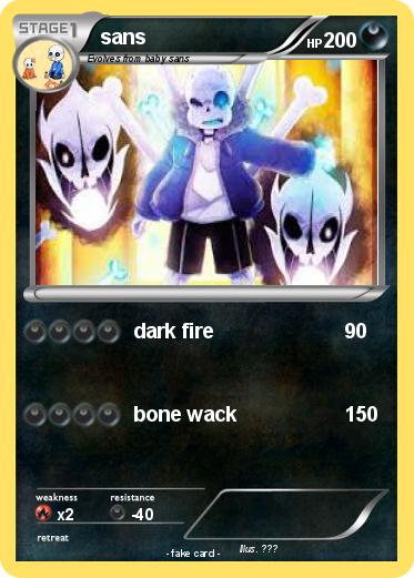 Pokemon sans