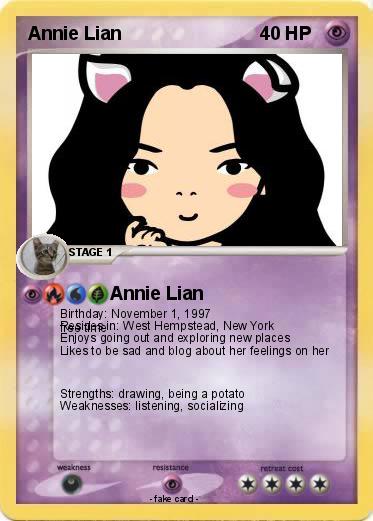 Pokemon Annie Lian
