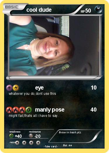 Pokemon cool dude