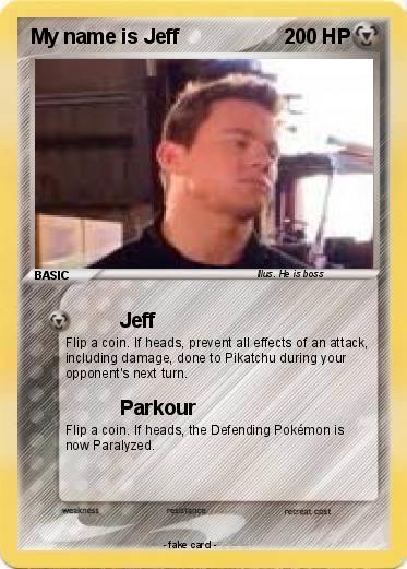 Pokemon My name is Jeff