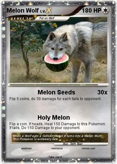 Pokemon Melon Wolf
