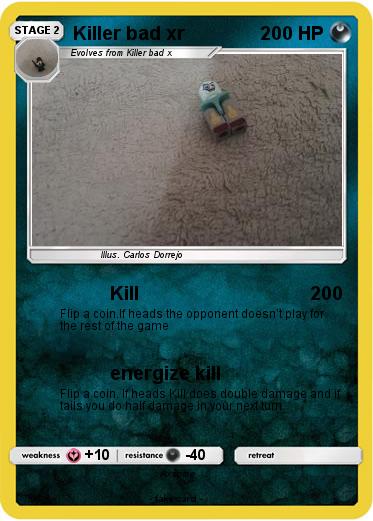 Pokemon Killer bad xr