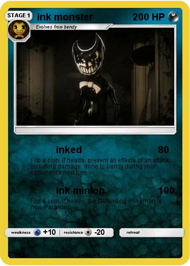 Pokemon ink monster