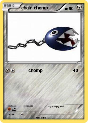 Pokemon chain chomp