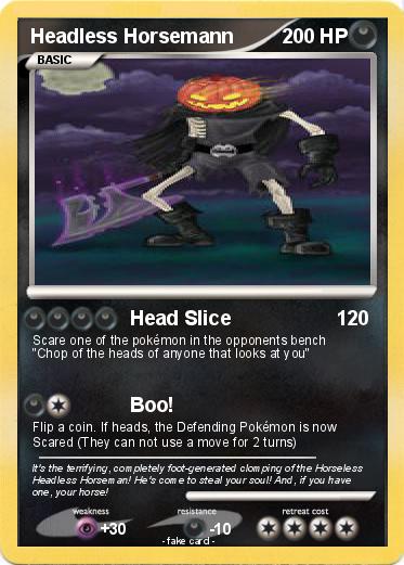 Pokemon Headless Horsemann