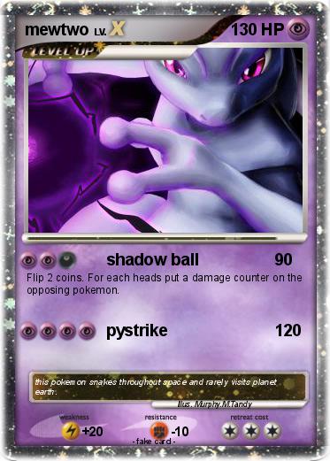 Pokemon mewtwo