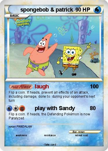 Pokemon spongebob & patrick
