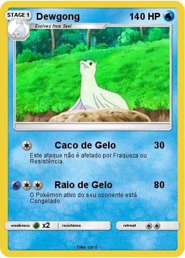 Pokemon Dewgong