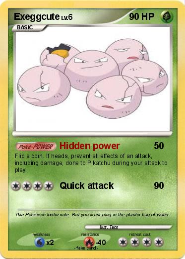 Pokemon Exeggcute