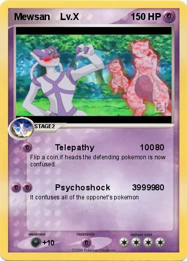 Pokemon Mewsan    Lv.X