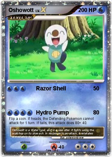 Pokemon Oshowott