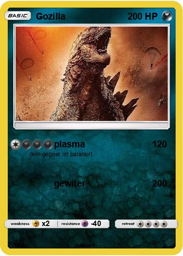 Pokemon Gozilla
