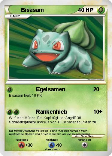 Pokemon Bisasam
