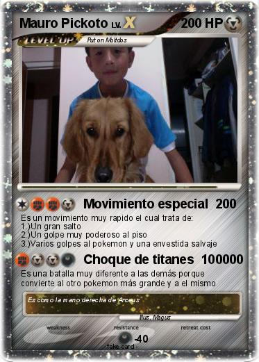 Pokemon Mauro Pickoto
