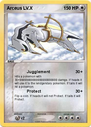 Pokemon Arceus LV.X