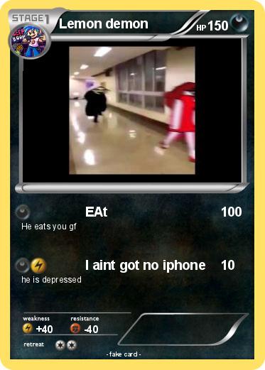 Pokemon Lemon demon