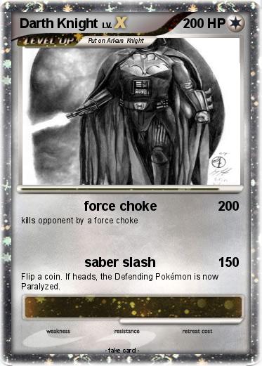 Pokemon Darth Knight