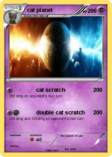 Pokemon cat planet