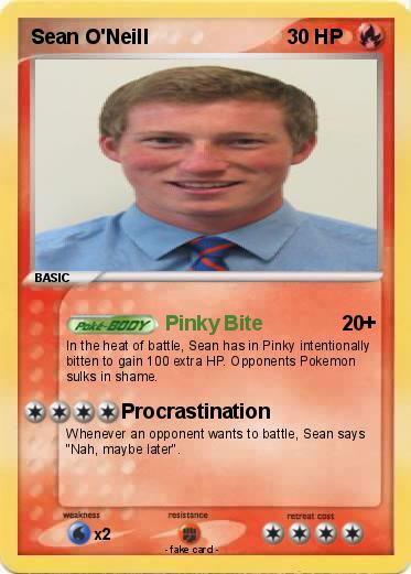 Pokemon Sean O'Neill