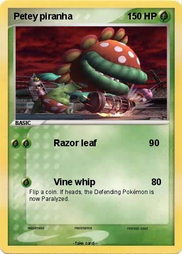 Pokemon Petey piranha