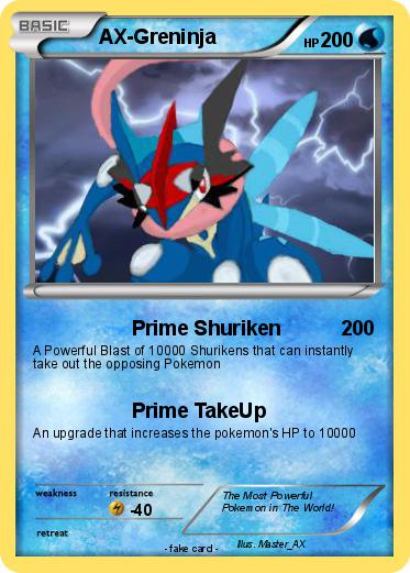 Pokemon AX-Greninja