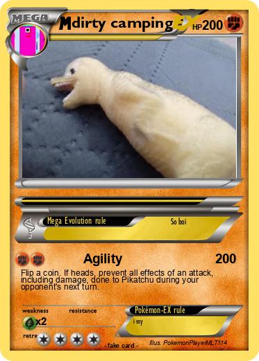 Pokemon dirty camping