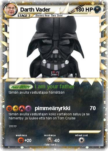 Pokemon Darth Vader Pokemon Darth Vader