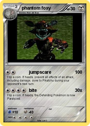 Pokemon phantom foxy