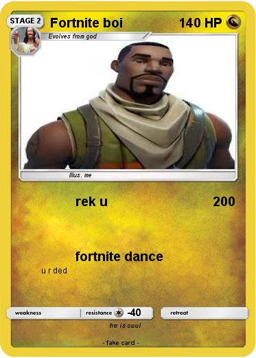 Pokemon Fortnite boi