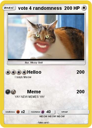 Pokemon vote 4 randomness