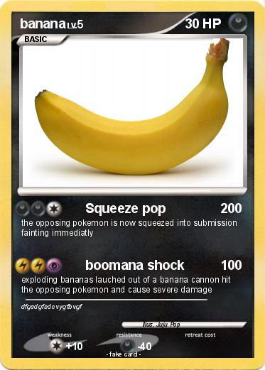 Pokemon banana
