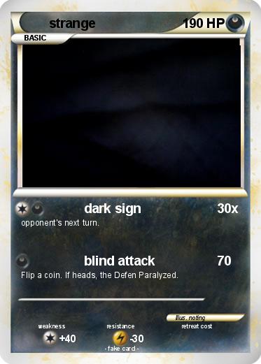 Pokemon strange