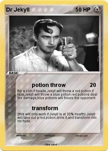 Pokemon Dr Jekyll