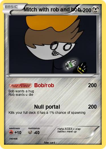 Pokemon Mitch with rob and bob