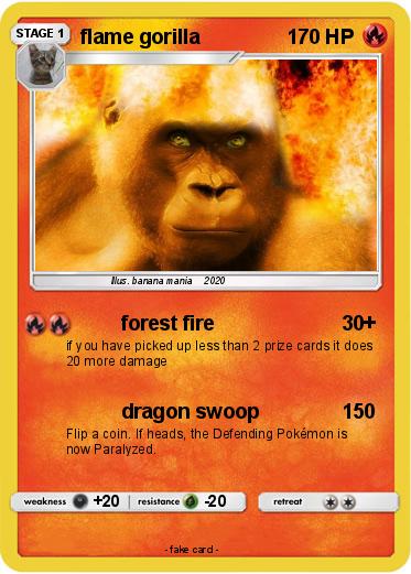 Pokemon flame gorilla