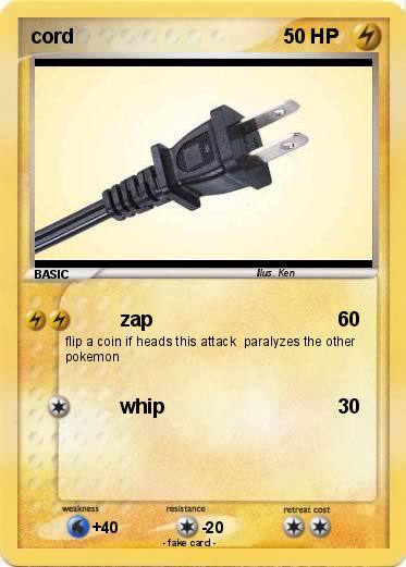Pokemon cord