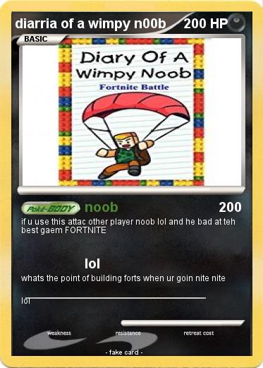 Pokemon diarria of a wimpy n00b