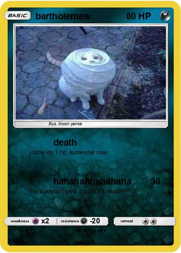 Pokemon bartholemew
