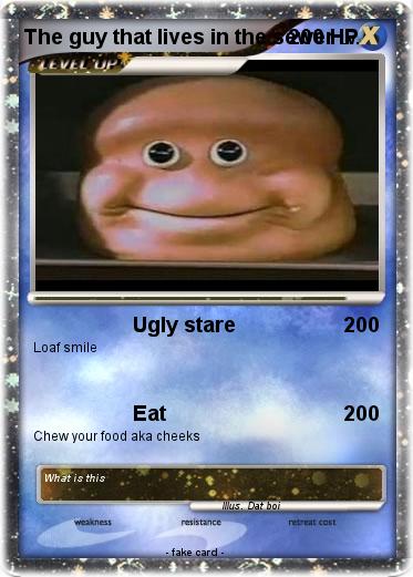 Pokemon The guy that lives in the sewer