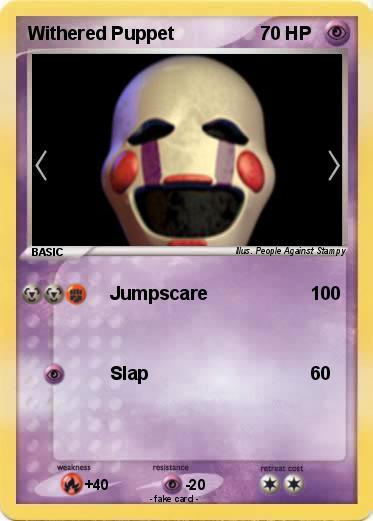 Pokemon Withered Puppet