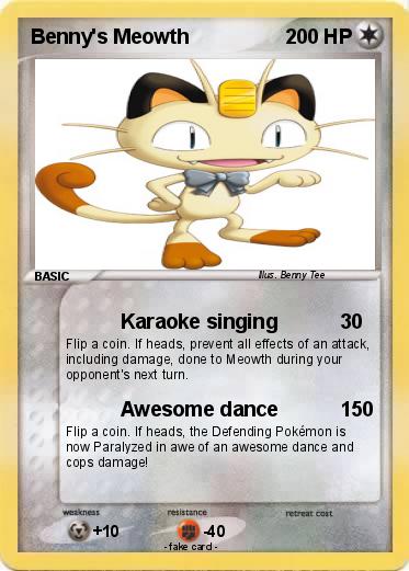 Pokemon Benny's Meowth