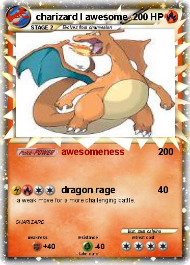 Pokemon charizard I awesome