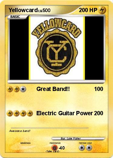 Pokemon Yellowcard
