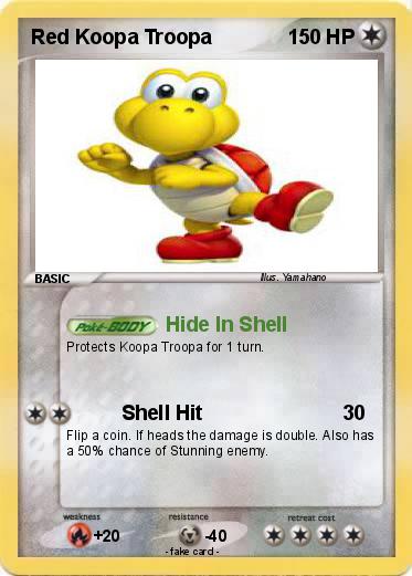Pokemon Red Koopa Troopa