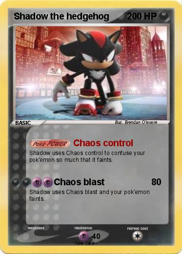 Pokemon Shadow the hedgehog