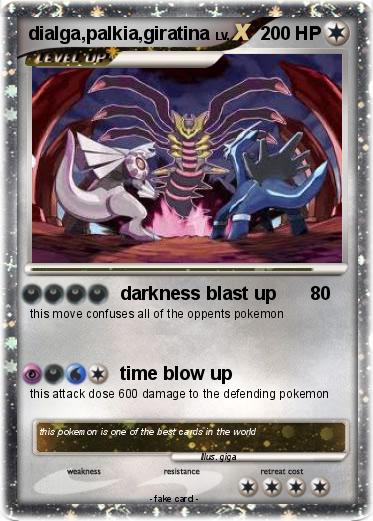 Pokemon dialga,palkia,giratina