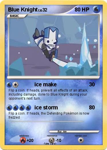 Pokemon Blue Knight