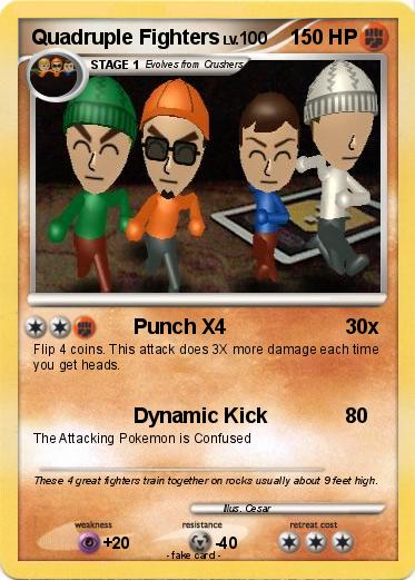 Pokemon Quadruple Fighters