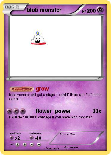Pokemon blob monster