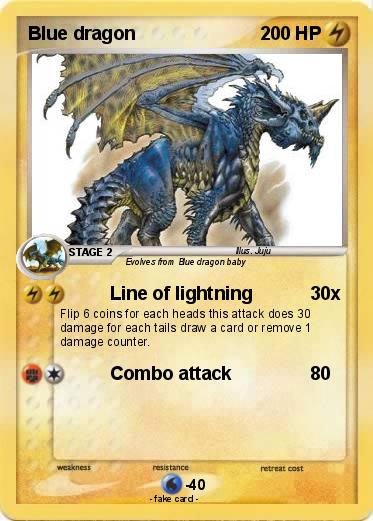 Pokemon Blue dragon